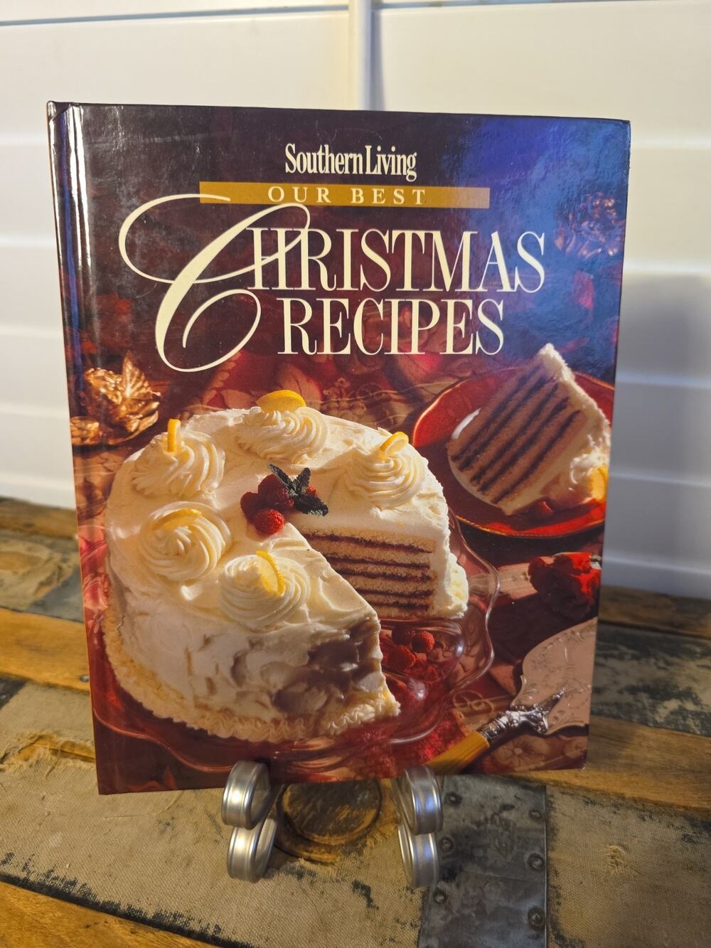 Vintage 1994 Southern Living "Our Best Christmas Recipes" Hardcover Cookbook